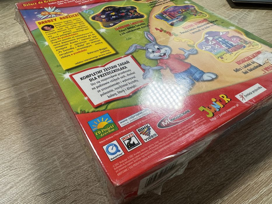 Królik Bystrzak Dla Przedszkolaka - gra PC Big Box | NOWA folia