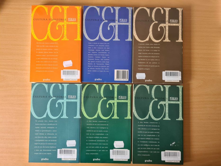 6 livros de António José Saraiva sobre Literatura e Cultura Portuguesa