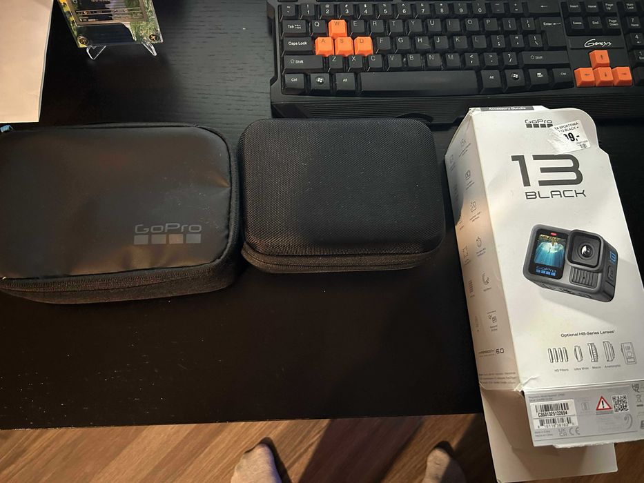 GOPRO 13 BLACK Accessory bundle 5x BATERIA + Uchwyty