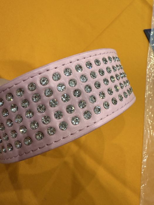 NOWA Obroża dla psa z diamencikami