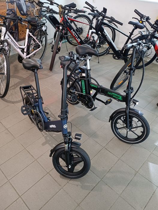 Rower elektryczny mini skladak