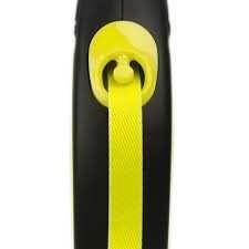 Trela Extensível FLEXI Neon fita - NOVAS