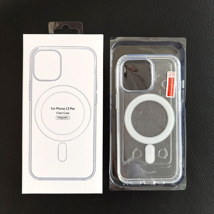 Чохол Айфон 13/12/11 | Прозрачный силиконовый чехол MagSafe | IPhone