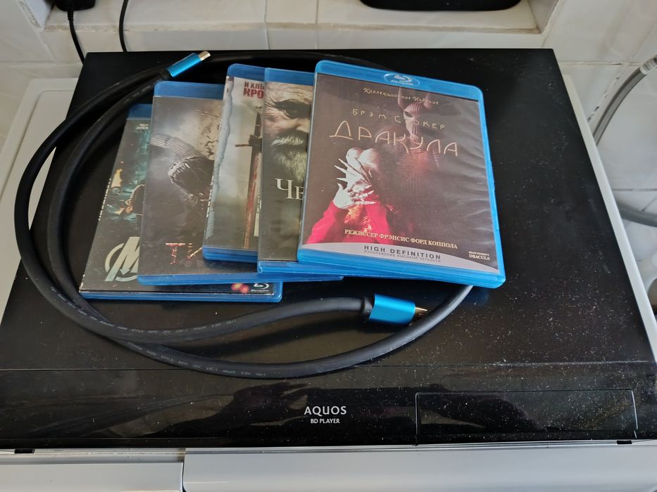 Blue rey програвач Sharp