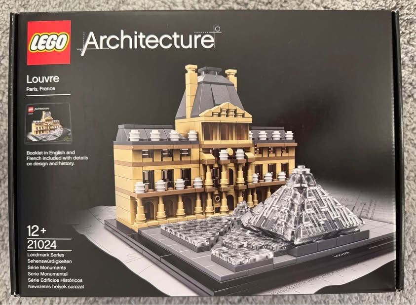 LEGO Architecture Louvre 21024 Novo