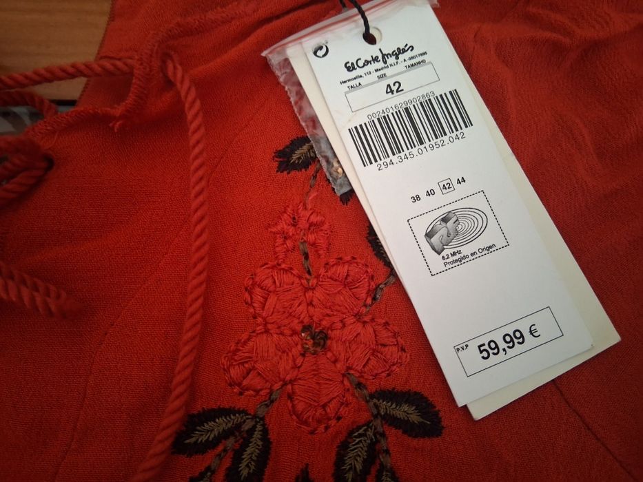 Vestido novo Tintoreto El Corte Ingles