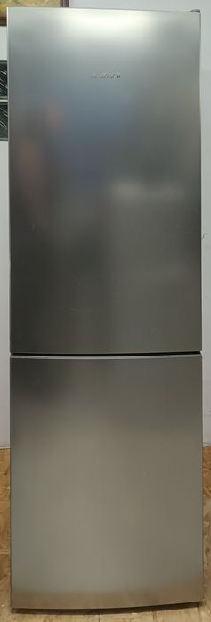 Lodówka Bosch 186cm Srebrna oswietlenie LED