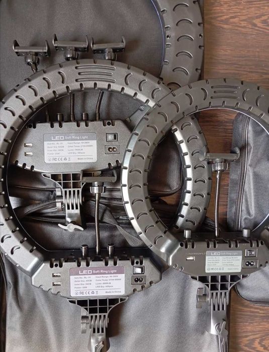 Професійне світло в салон краси! Кільцева лампа рл 18 штатив 2,1м 7588
