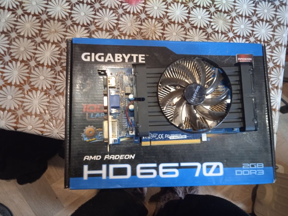 Видеокарта gigabyte hd6670