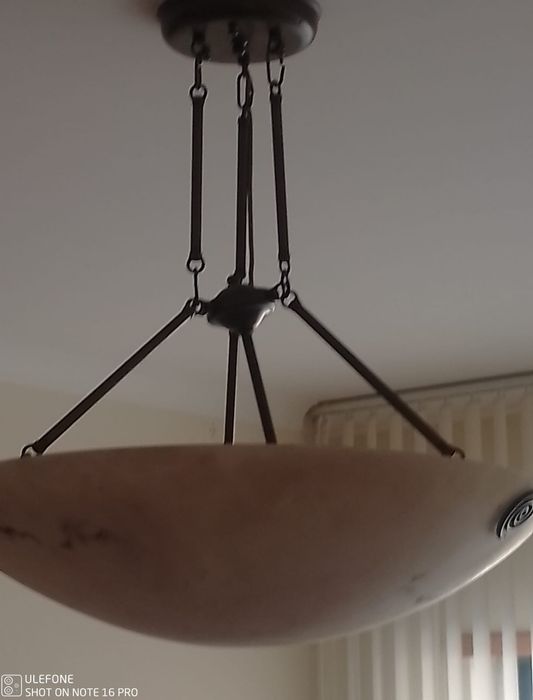 Candeeiro sala mármore