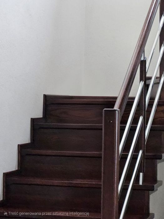 Schody dębowa...