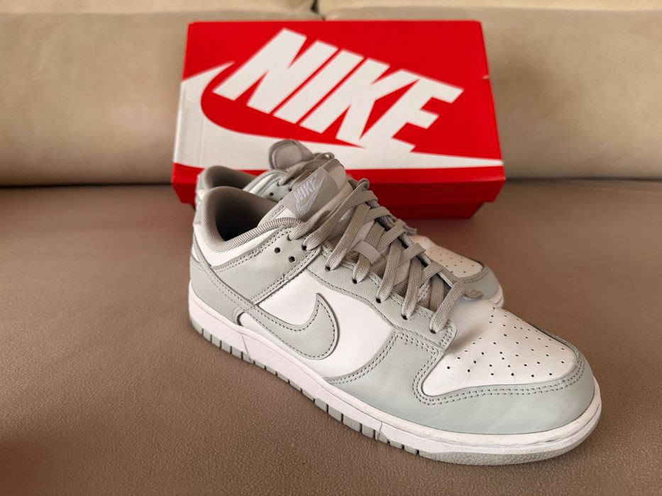 Nike Dunk Retro - 42,5 - white/grey fog (como novas)
