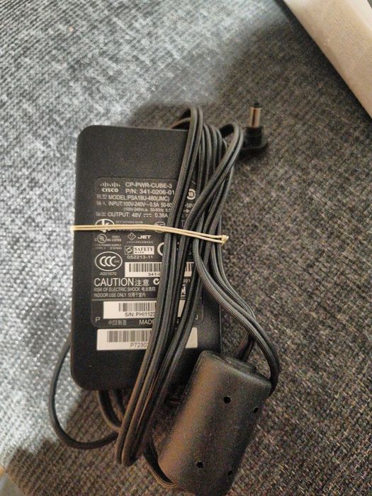 Oryginalny Zasilacz Cisco   48V 0.38A