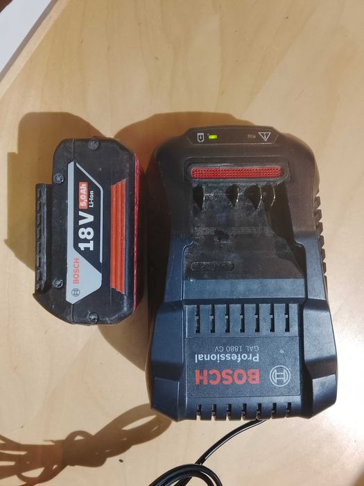 Ladowarka Bosch GAL 1880 CV + akumulator 18V 5.0Ah
