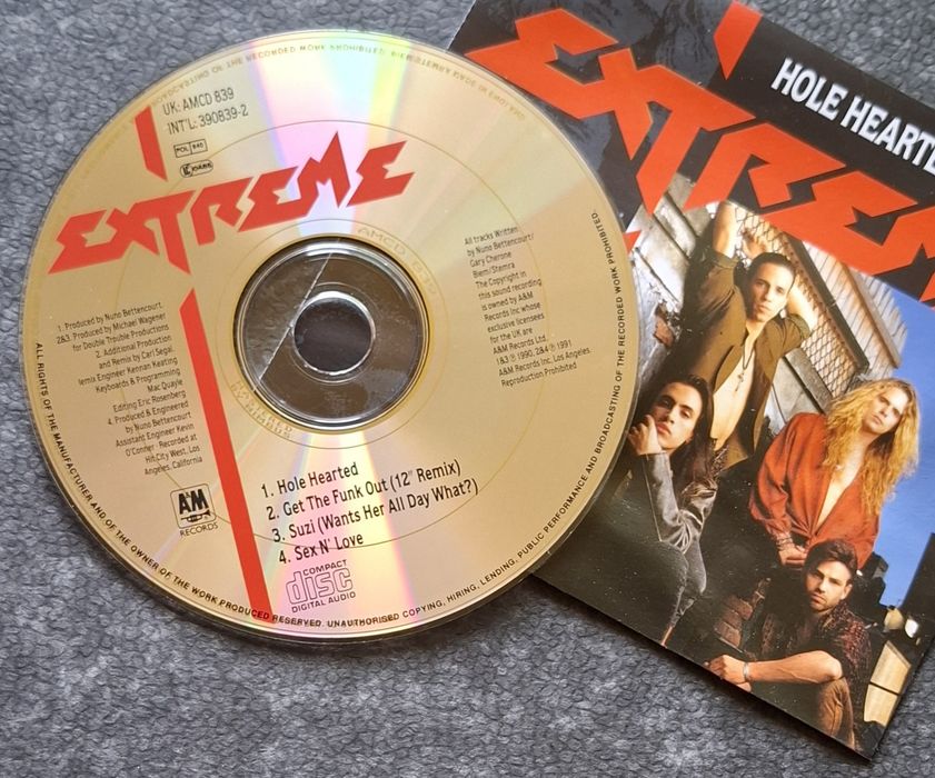 Płyta CD singiel EXTREME - Hole Hearted / 1991 EU