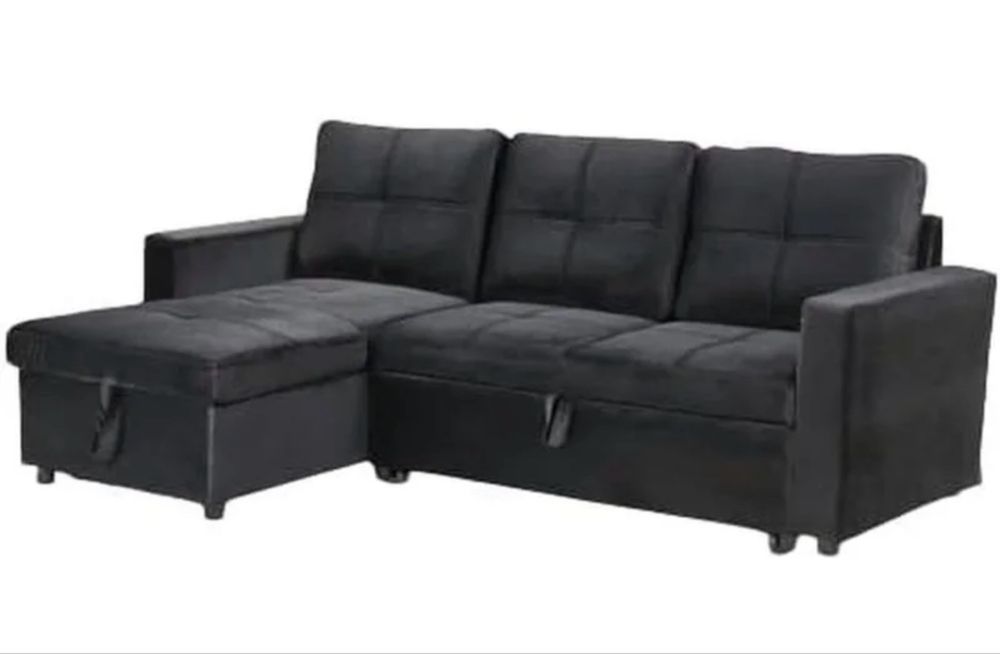 Sofa Cama Longue Chaise com arrumação (Negociavel)