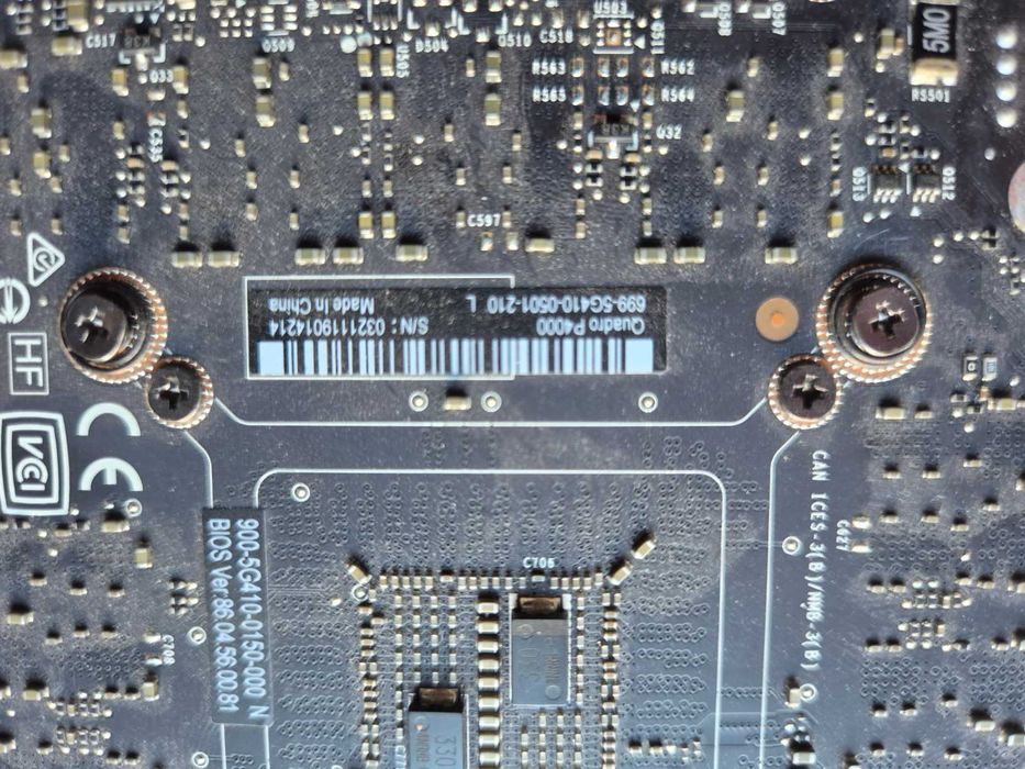 Karta graficzna nvidia quadro P4000 8GB