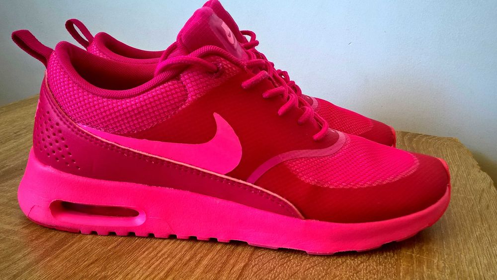 NIKE AIR MAX THEA  rożowy neon piękne jak nowe okazja