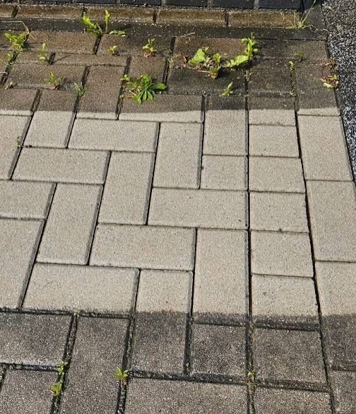 Mycie kostki brukowej