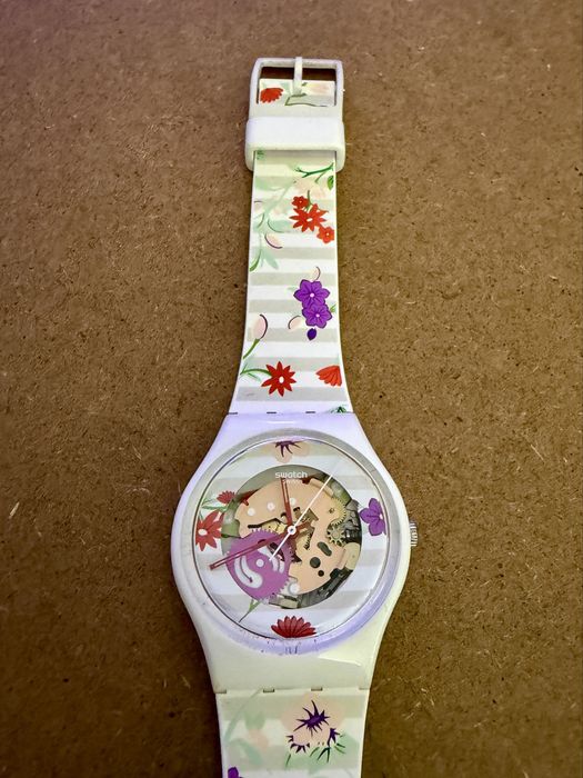 Zegarek SWATCH Blossoming Love - STAN IDEALNY - OKAZJA