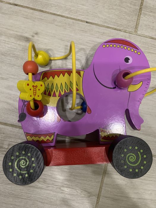 Пальчиковий лабіринт, розвиваюча іграшка, дерев’яна іграшка