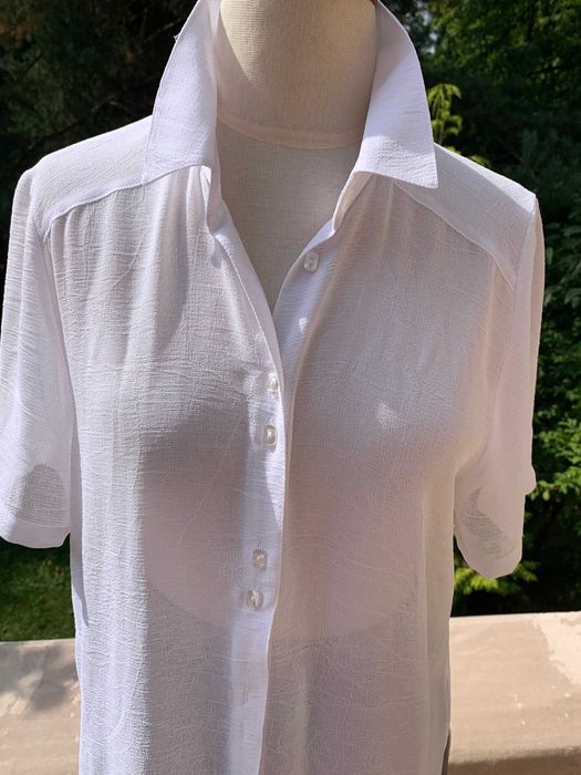 Długa koszula na lato, z ażurowego materiału, rozm 38-42, Norbelle