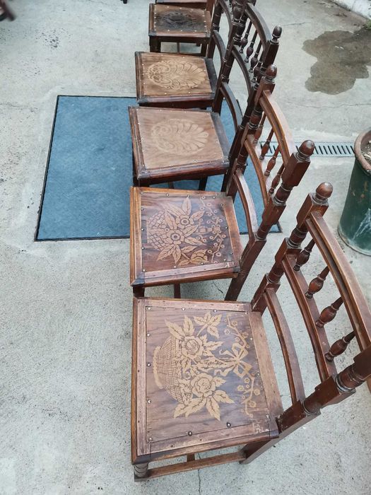 diversas cadeiras anos 50/60/70 + 2 lavatórios