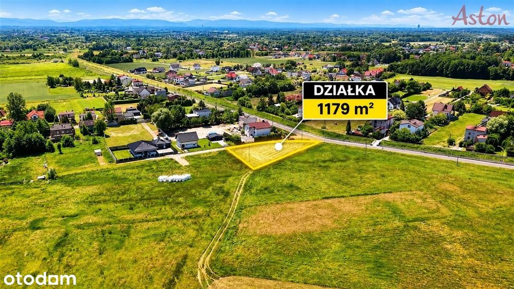 1179 m² | dom lub bliźniak | Mpzp | media