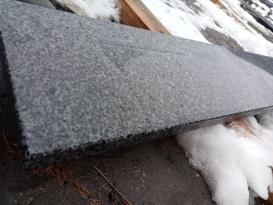 NOWE Parapety granitowe 3 cm padan dark 148cm