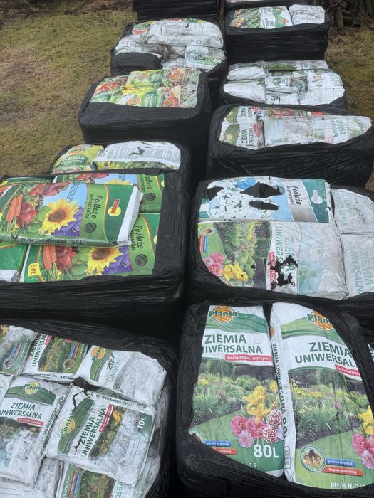 Ziemia ogrodowa Planta - rożne rodzaje - transport