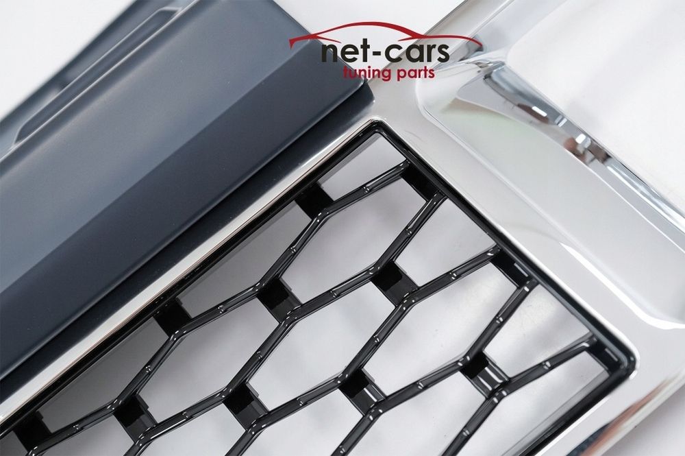 Kratka zderzaka RANGE ROVER L322 AUTOBIOGRAPHY 02-12 czarny chrom