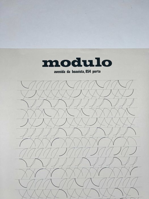 Cartaz da exposição Jorge Pinheiro Galeria Modulo 1976