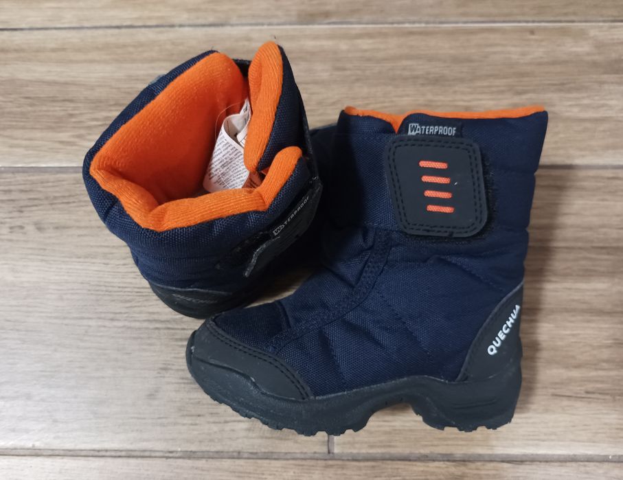 Śniegowce buty chłopięce dziecko jak nowe decathlon