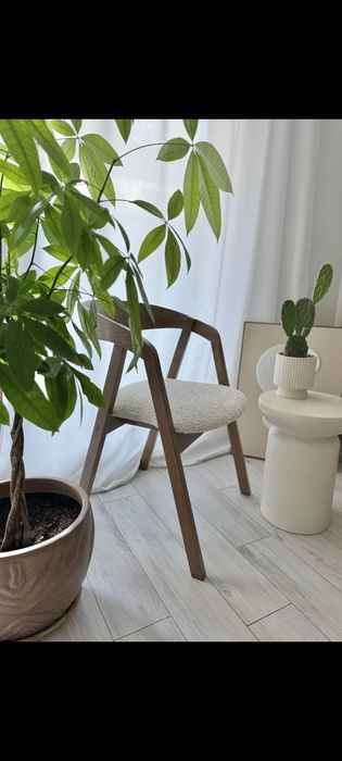 ZESTAW Stół FI 100 + 4x krzesło drewniane Oslo