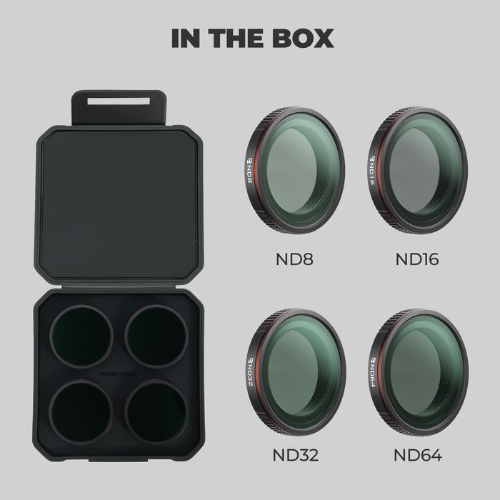 Filtros novos ND Freewell para DJI osmo nano