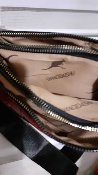 Mała torebka dwu kolorowa