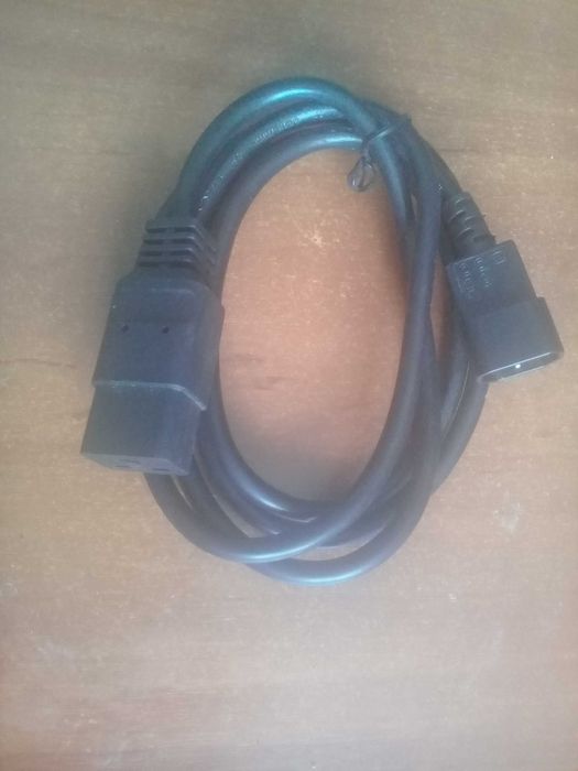 Шнур живлення Kingda С13-C14, 1.8 м, 1.0 мм2 (комп'ютер-монітор)