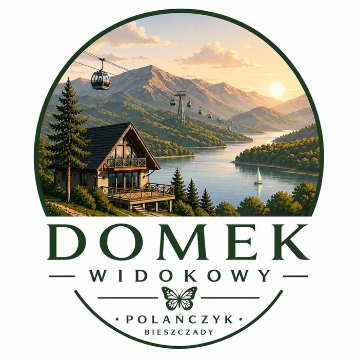 WIDOKOWY DOMEK-Domek z widokiem na Jezioro Solińskie i góry POLAŃCZYK-BIESZCZADY