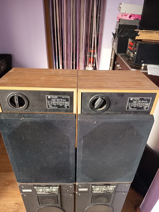 Zestaw kolumn unitra Tesla radiotechnika