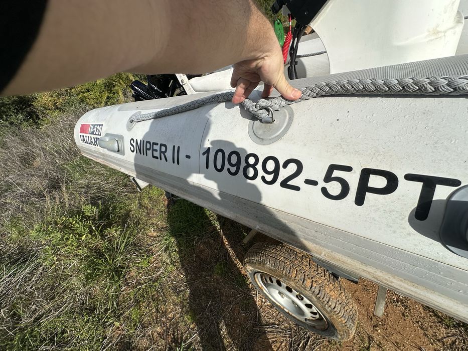 Semirigido Valiant 520/Suzuki 60/Atrelado