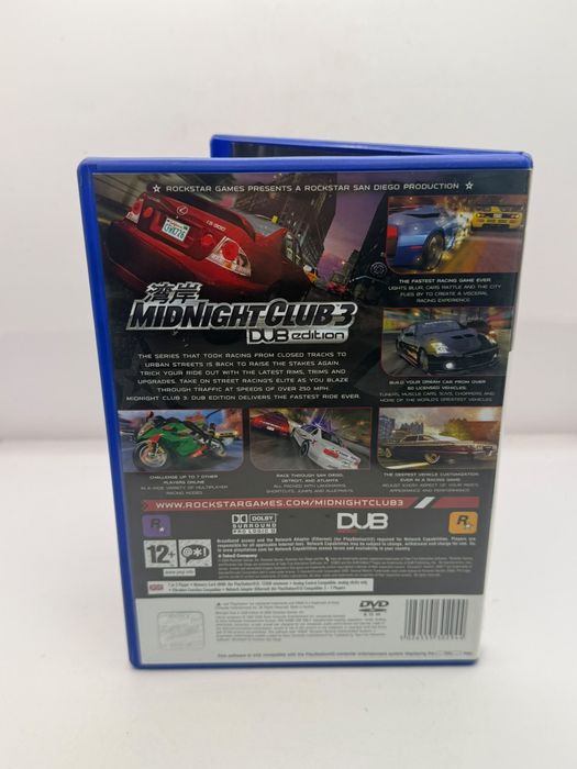 Midnight Club 3 Dub Edition 3xA Ps2 nr 1784