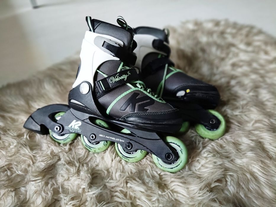 Rolki k2 velocity jr freestyle rozmiar 32-37 regulowane