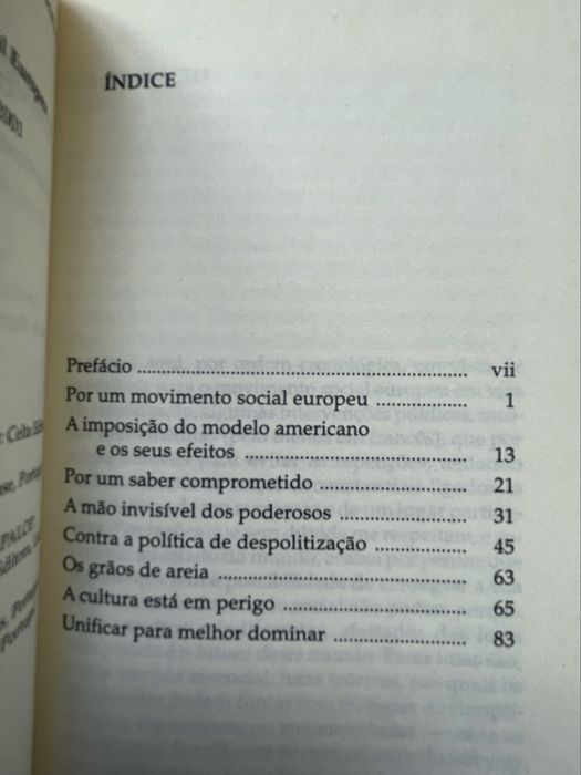 Pierre Bourdieu - Contrafogos 1 e 2
