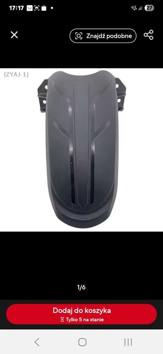 Blotnik do Kukirin G2 Max