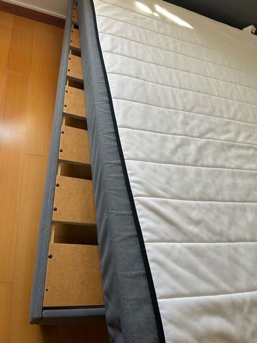 CAMA 160x200 + COLCHÃO — 280€