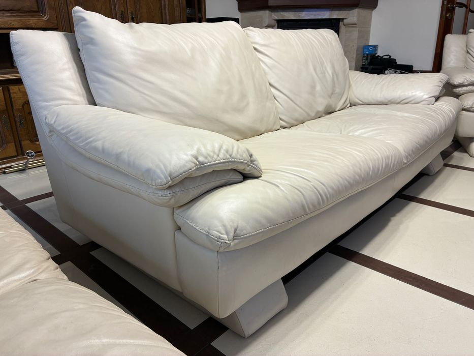 Skórzany komplet wypoczynkowy Italsofa