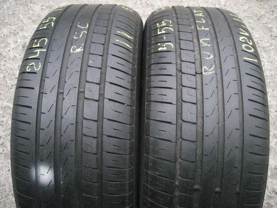 245/55 R17 102V RSC Pirelli CinturatoP7 літо 2штуки шини б/у