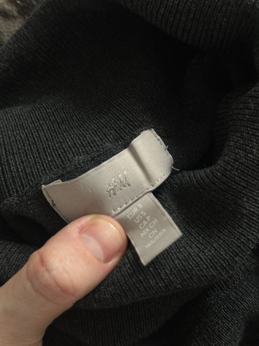 Гольф H&M графіт трикотаж S ідеальний стан