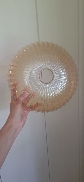 Lampa ścienna kinkiet szkło