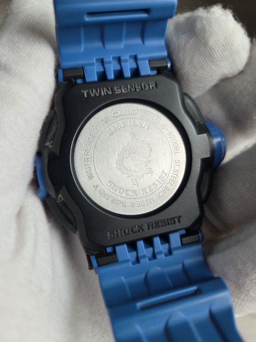 Rzadka Wersja Casio G-Shock G-9200BL-2DR Riseman Set Ładny Stan